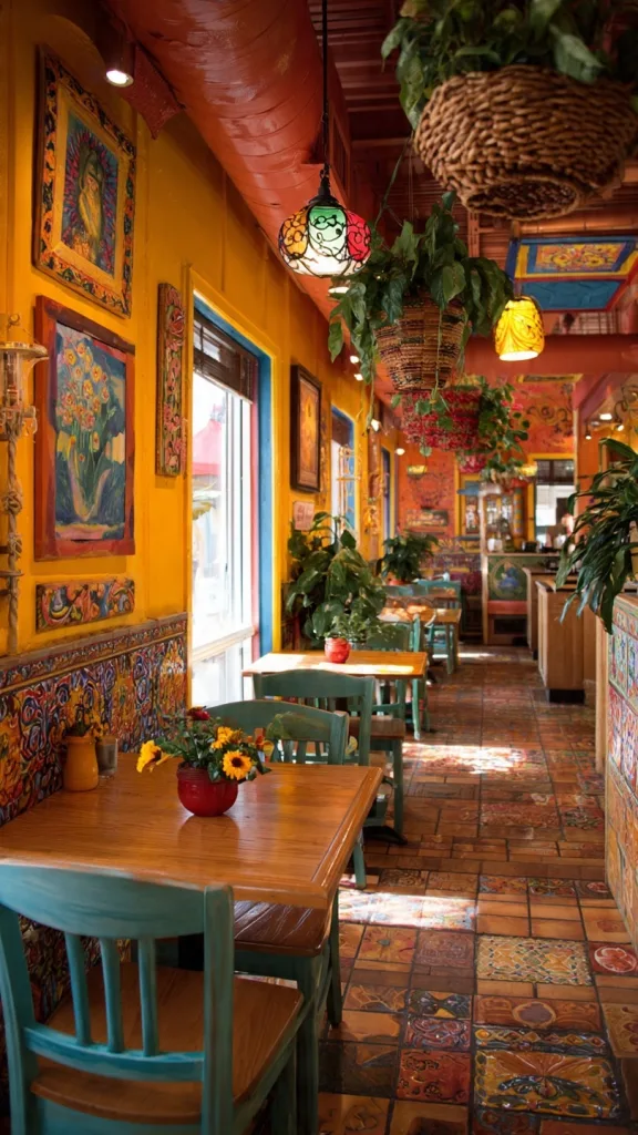 Mexican Colorful Cantina