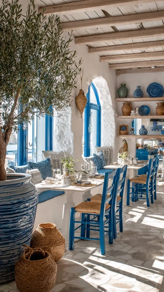 Mediterranean Coastal Small Restaurant