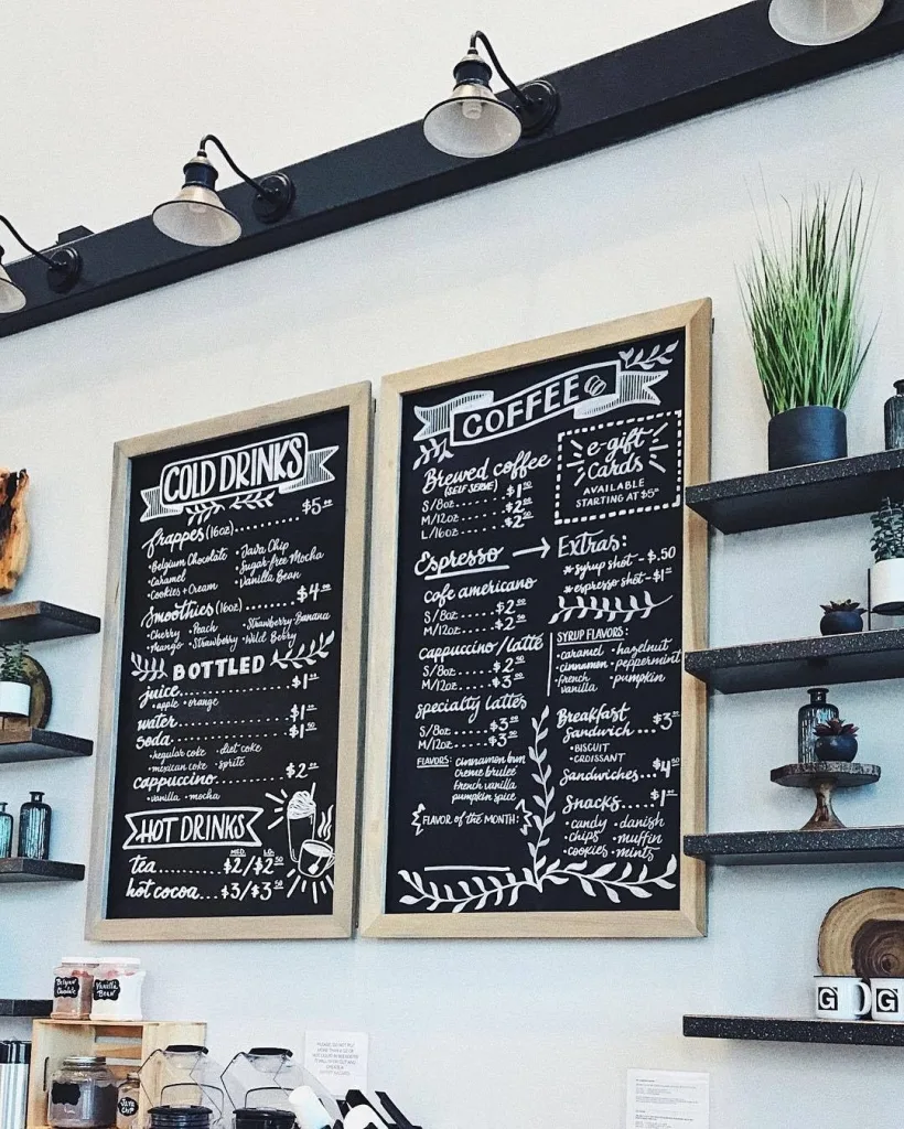 10 Best Carta de Menu Restaurants Design Ideas to Inspire 8 Chalkboard Style Menu Design