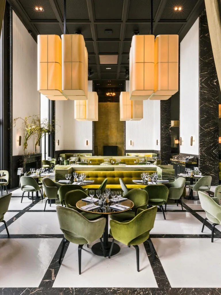 10 Paris Restaurants Interior That Will Inspire Every Food Lover 5 Monsieur Bleu