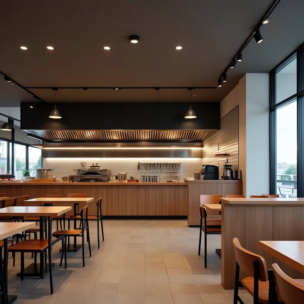 10 Commercial Kitchen Design Restaurants for Smart and Efficient Spaces 1 Open Kitchen Design for Customer Engagement