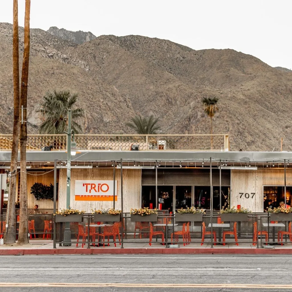 10 Best Palm Springs Restaurants Worth Visiting This Year 10 Trio Restaurant Palm Springs Restaurants