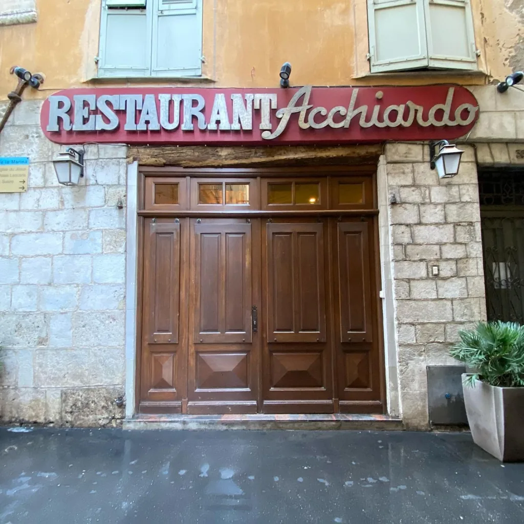 11 Nice France Restaurants You Must Visit for Amazing Food 3 Chez Acchiardo