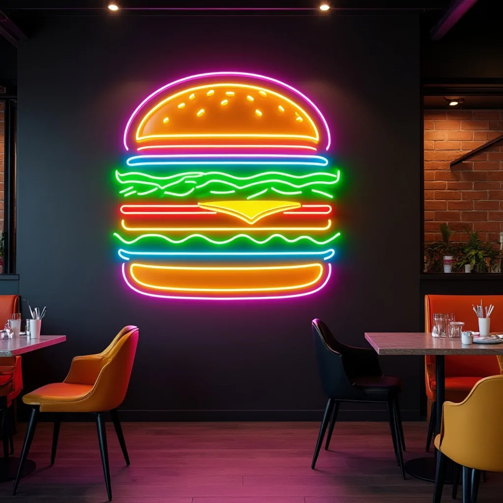Neon Light Background