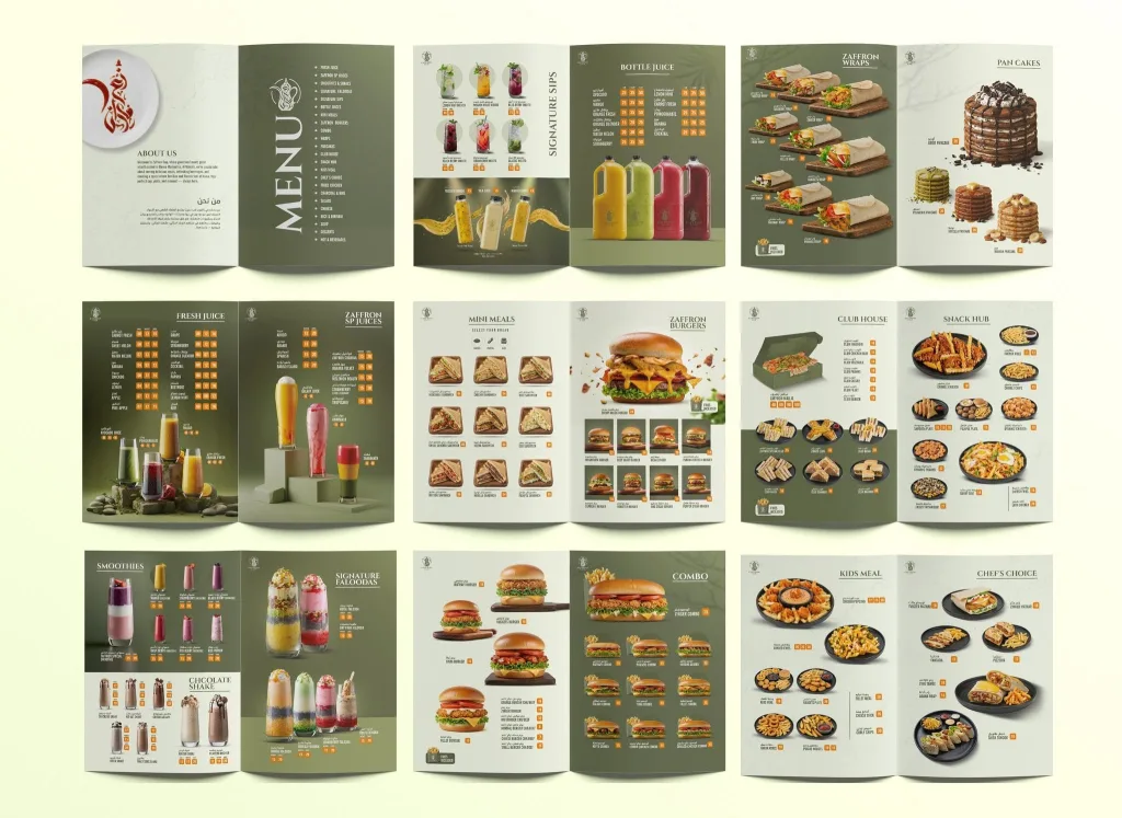 Photo-Based Menu Design