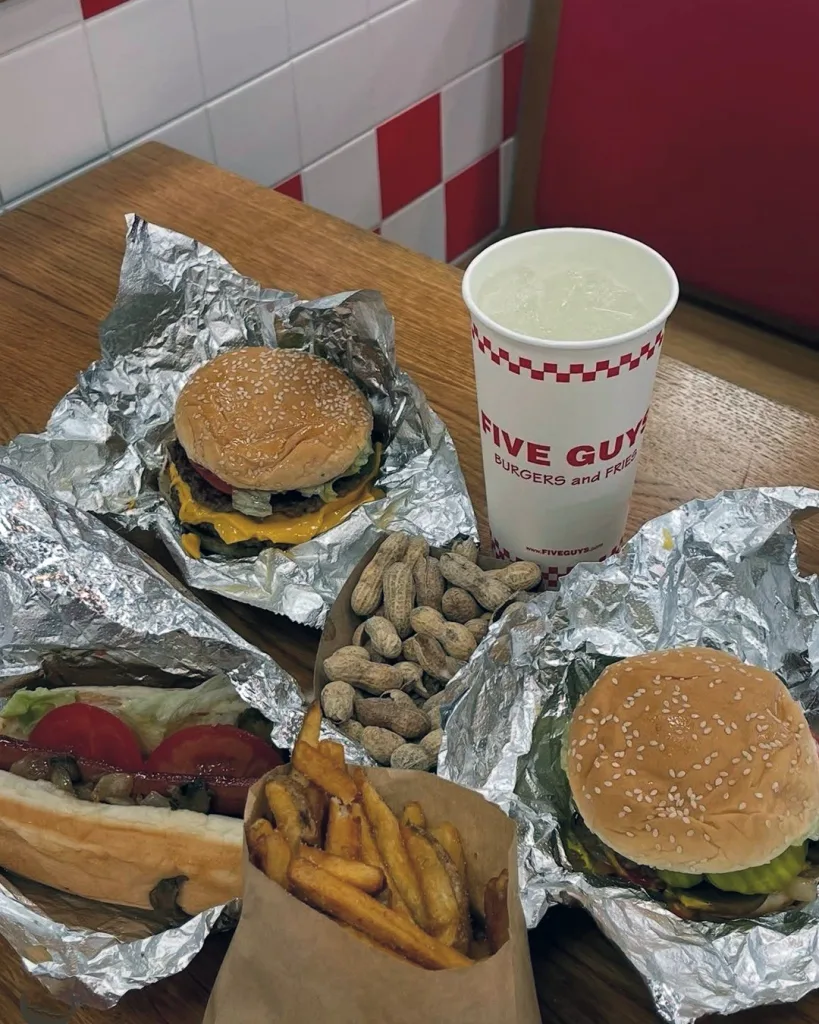 11 Hot Dog Restaurants Known for Fresh Ingredients and Big Flavors 8 Five Guys
