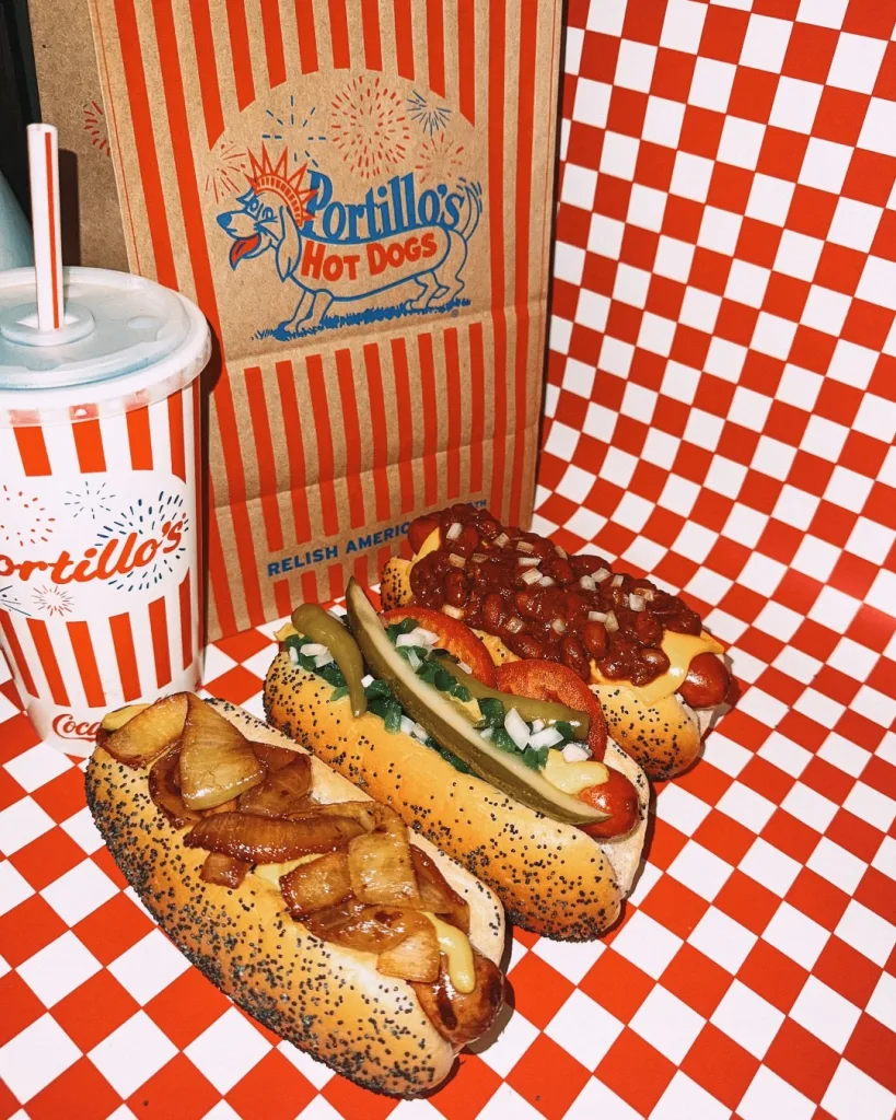 11 Hot Dog Restaurants Known for Fresh Ingredients and Big Flavors 2 Portillo's Hot Dog Restaurants