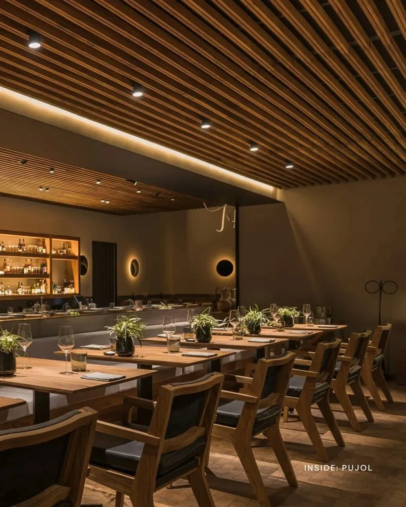 Pujol Inspired Mexican Restaurant Interior