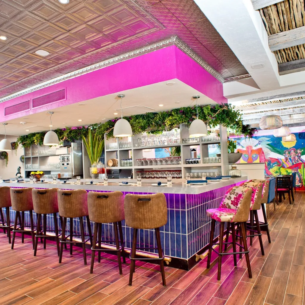 Rosa Mexicano Inspired Interior