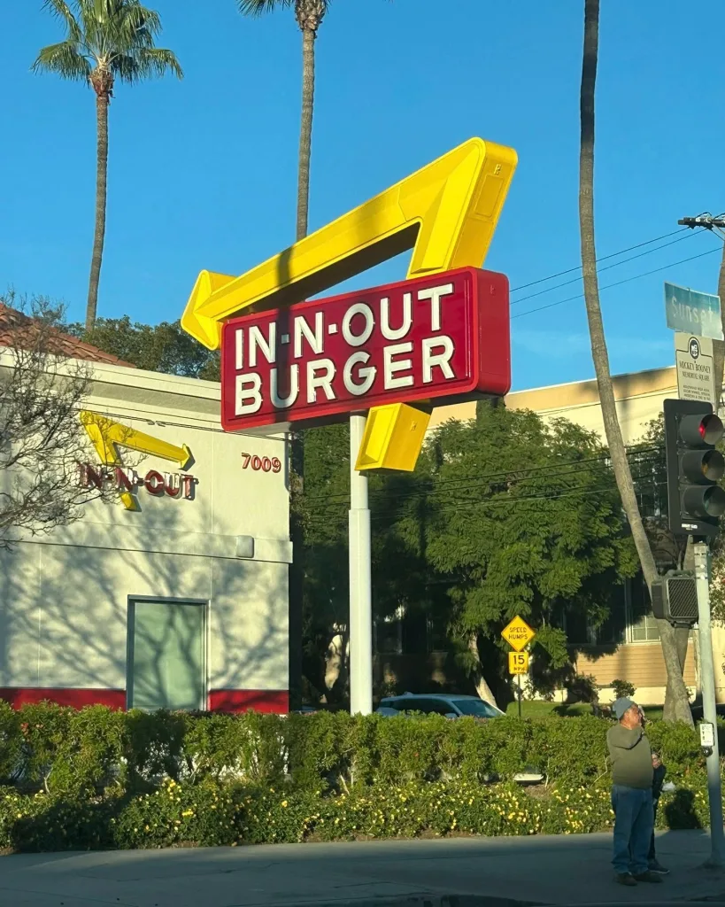 In-N-Out Burger California Restaurants