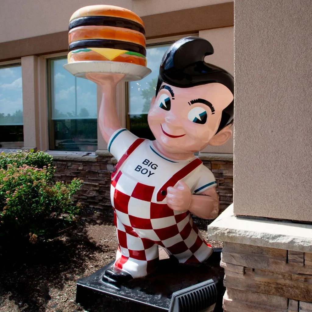 Iconic Big Boy Mascot