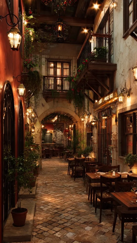 11 Restaurants Interior Ideas That Make Every Dining Space Stand Out 8 Indoor Village Street Concept