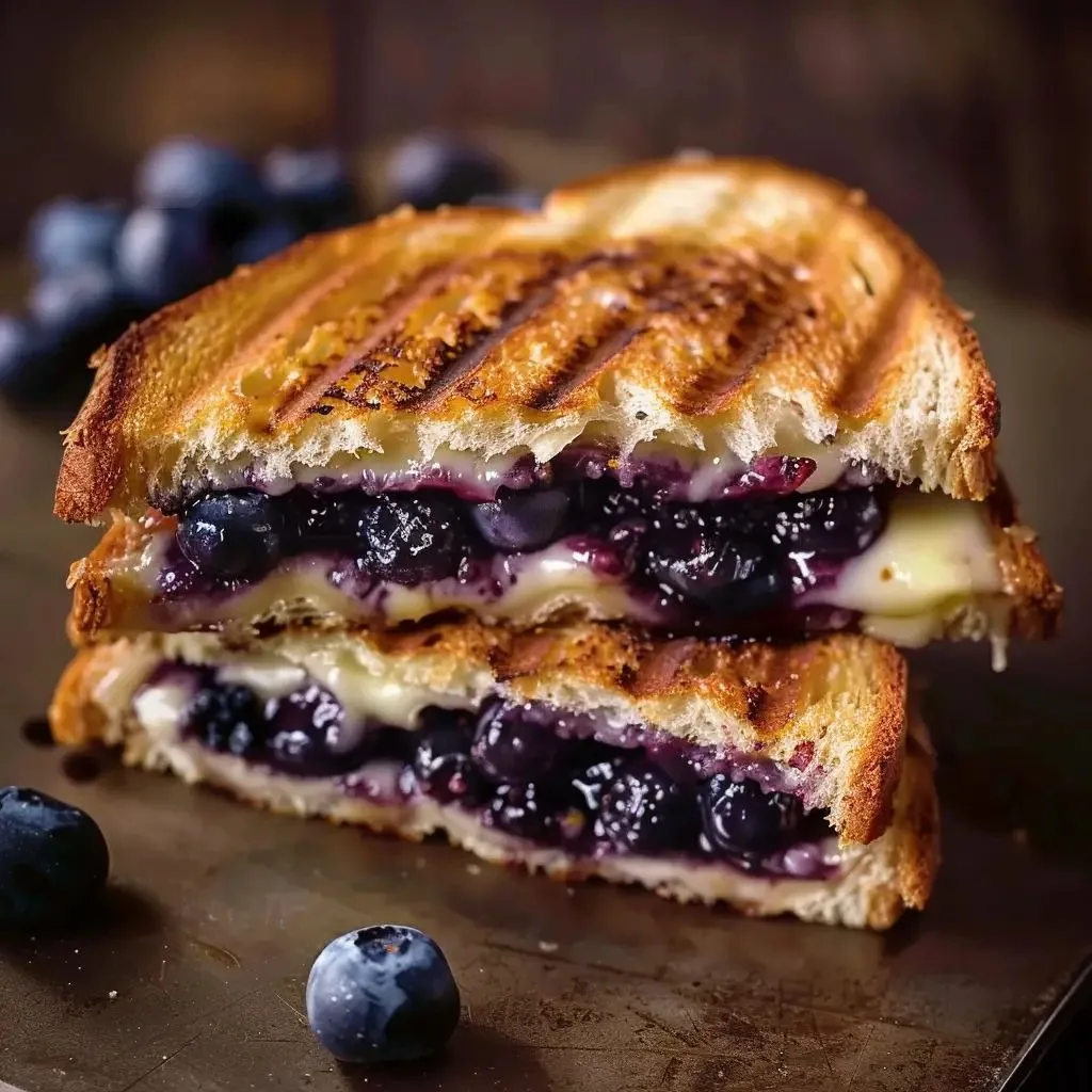 Blueberry Grilled Cheese Recipe 1 Blueberry Grilled Cheese Recipe