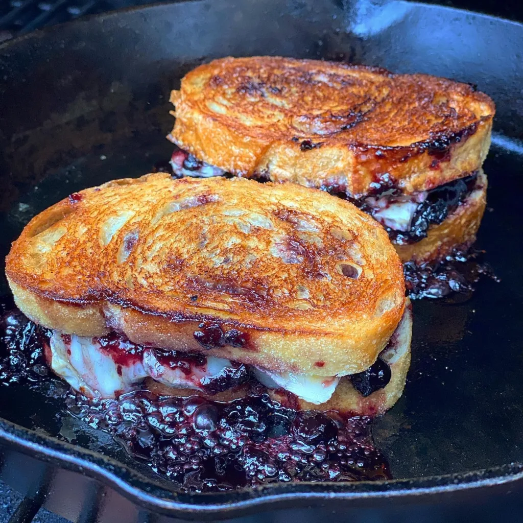 Blueberry Grilled Cheese Recipe 3 Blueberry Grilled Cheese Recipe
