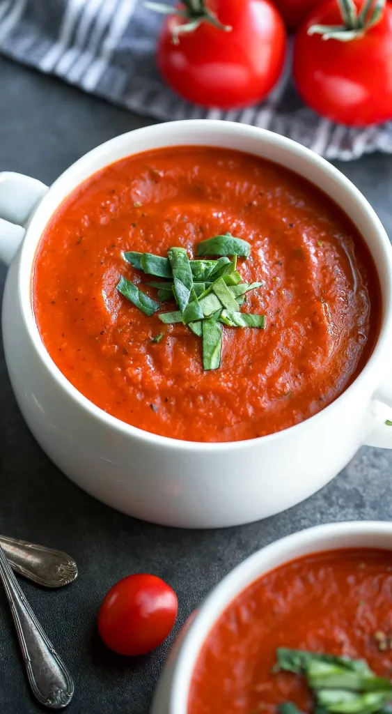 Fire Roasted Tomato Soup Recipe 1 Fire Roasted Tomato Soup