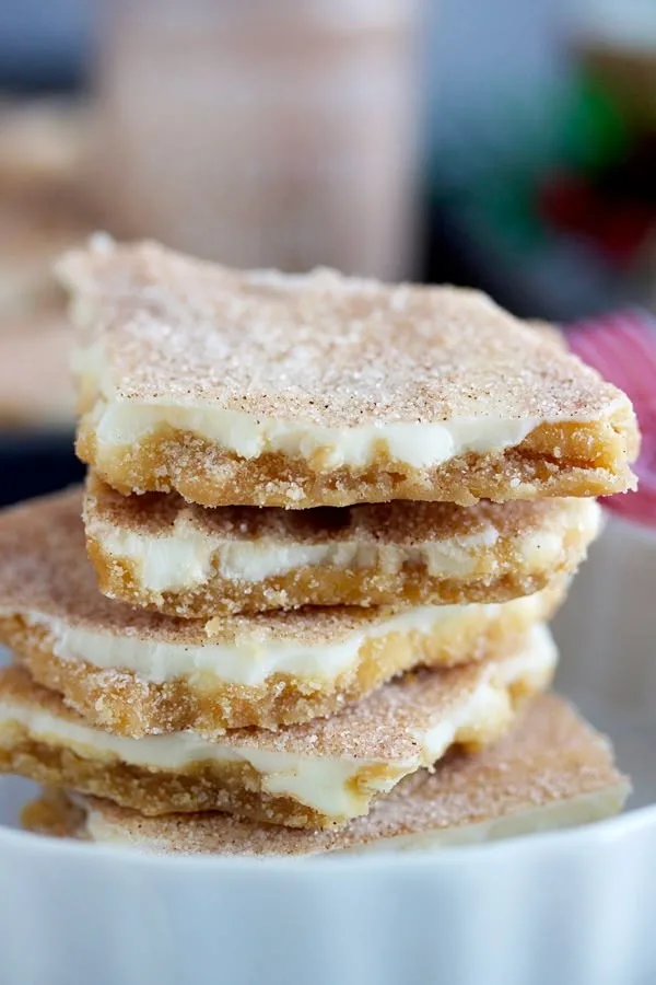 Churro Saltine Toffee Recipe 1 Churro Saltine Toffee