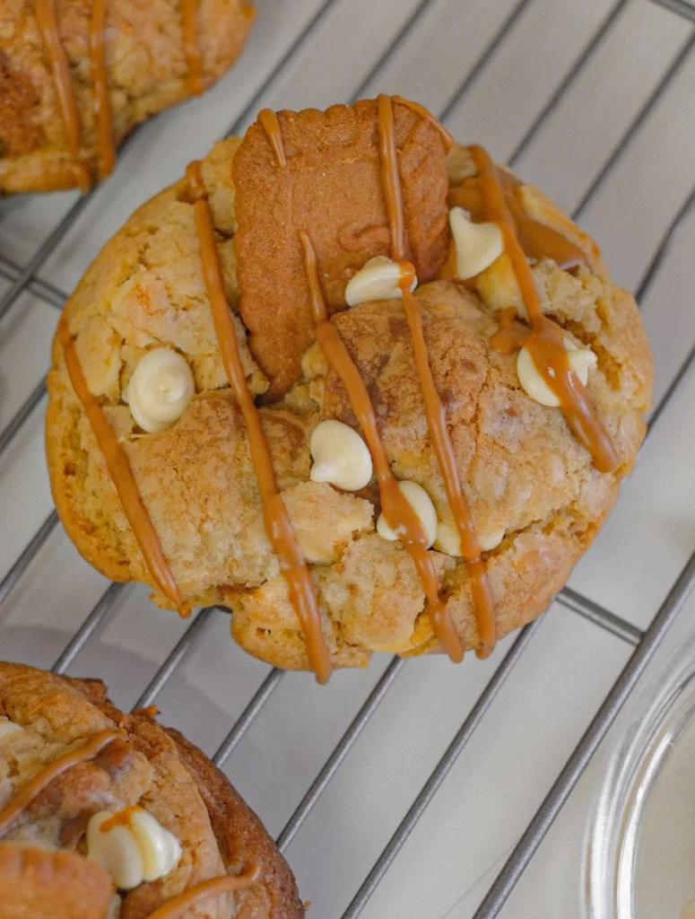 Biscoff Cookie Butter Cookies with Lava Center Recipe 1 Biscoff Cookie Butter Cookies with Lava Center
