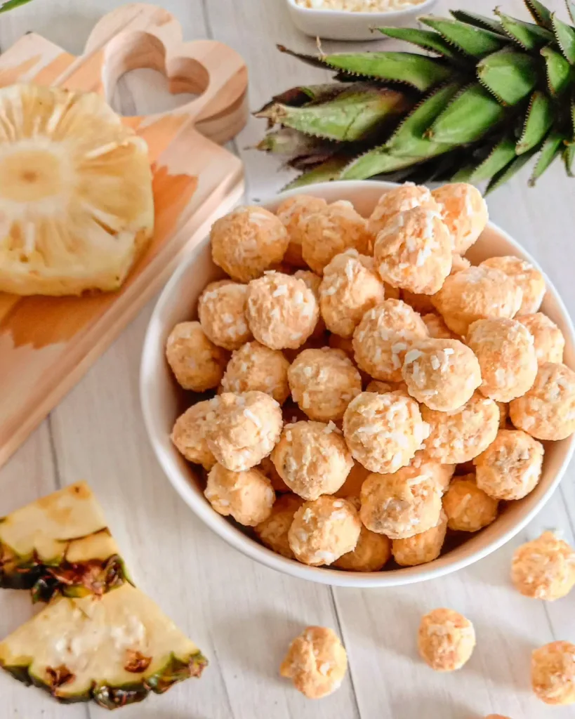 Pineapple Coconut Balls