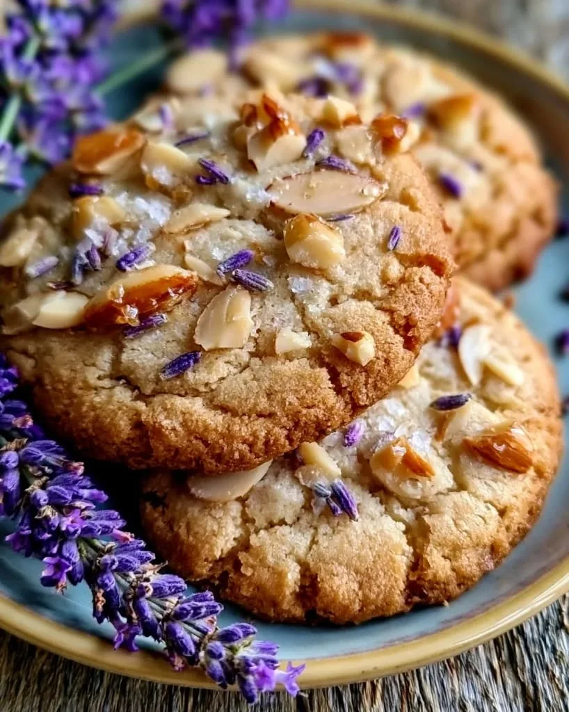 Lavender Honey Crunch Cookies