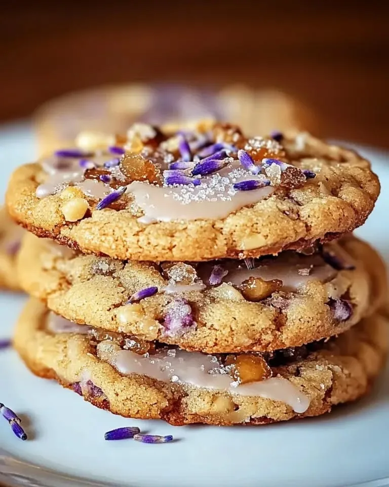 Lavender Honey Crunch Cookies