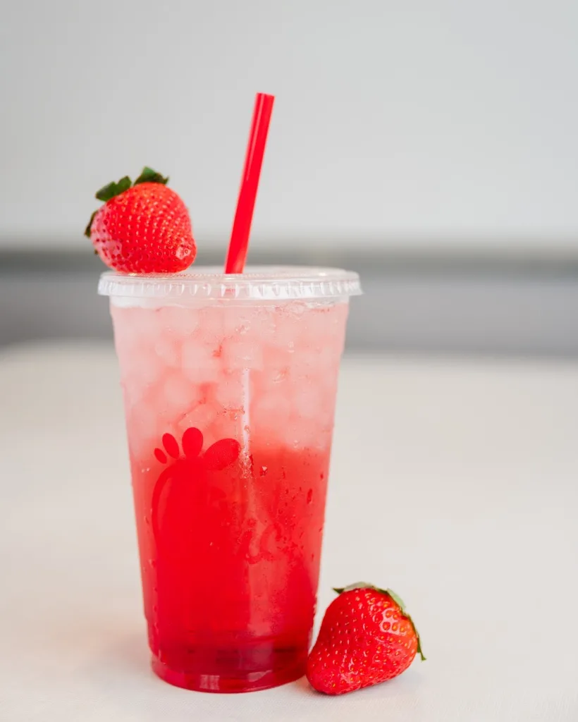 Hibiscus Tea Strawberry Lemonade Refresher
