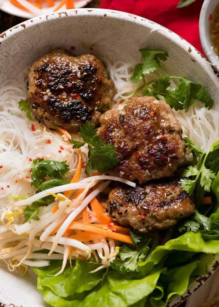 Bun Cha Vietnamese Meatballs Recipe 2 Bun Cha Vietnamese Meatballs