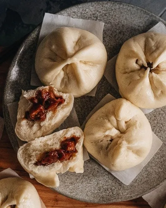 Chinese BBQ Pork Steamed Buns Recipe 3 Chinese BBQ Pork Steamed Buns