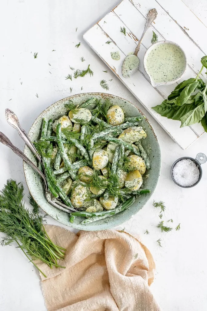 Creamy Green Bean Potato Salad Recipe 3 Creamy Green Bean Potato Salad Recipe