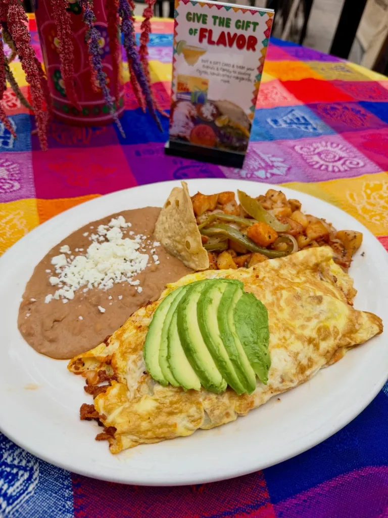 Mexican Omelette with Chorizo 2 Mexican Omelette with Chorizo