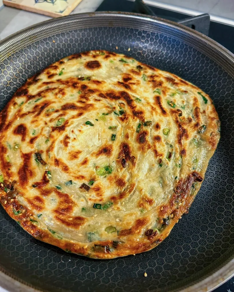 Chinese Scallion Pancakes Recipe 3 Chinese Scallion Pancakes