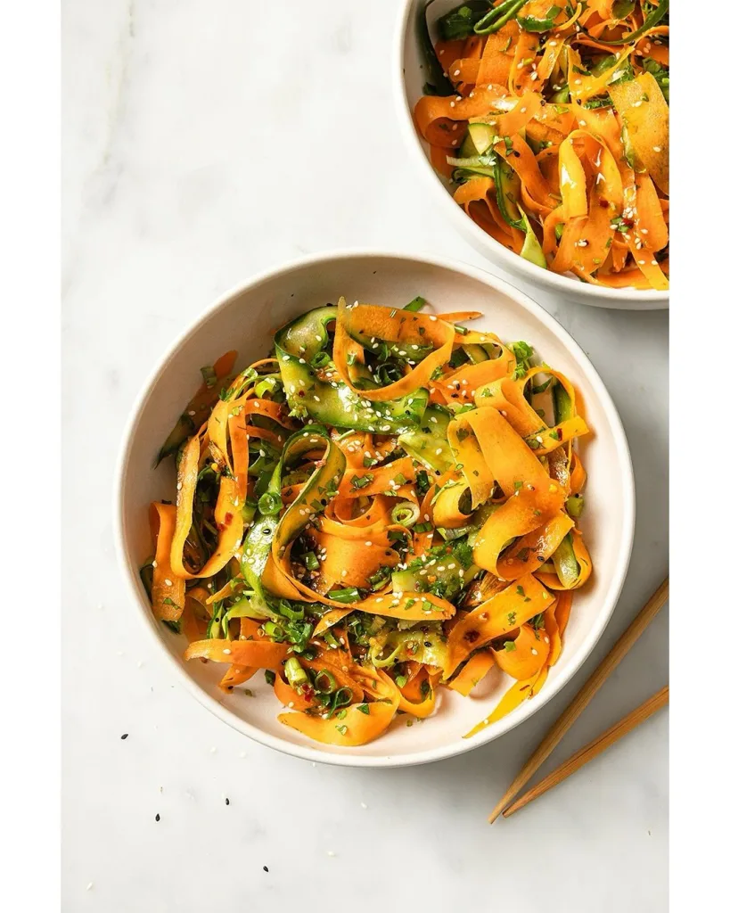 Vietnamese Cucumber and Carrot Salad Recipe 1 Vietnamese Cucumber and Carrot Salad