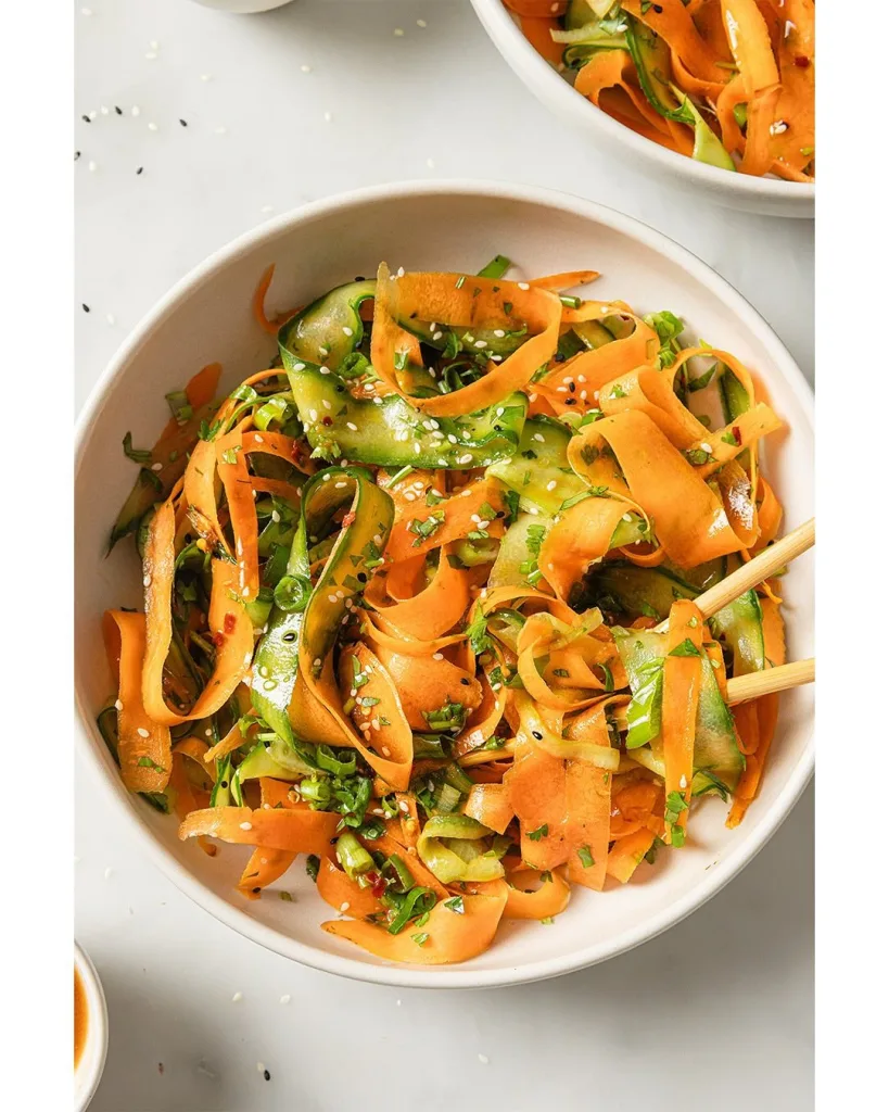 Vietnamese Cucumber and Carrot Salad Recipe 3 Vietnamese Cucumber and Carrot Salad