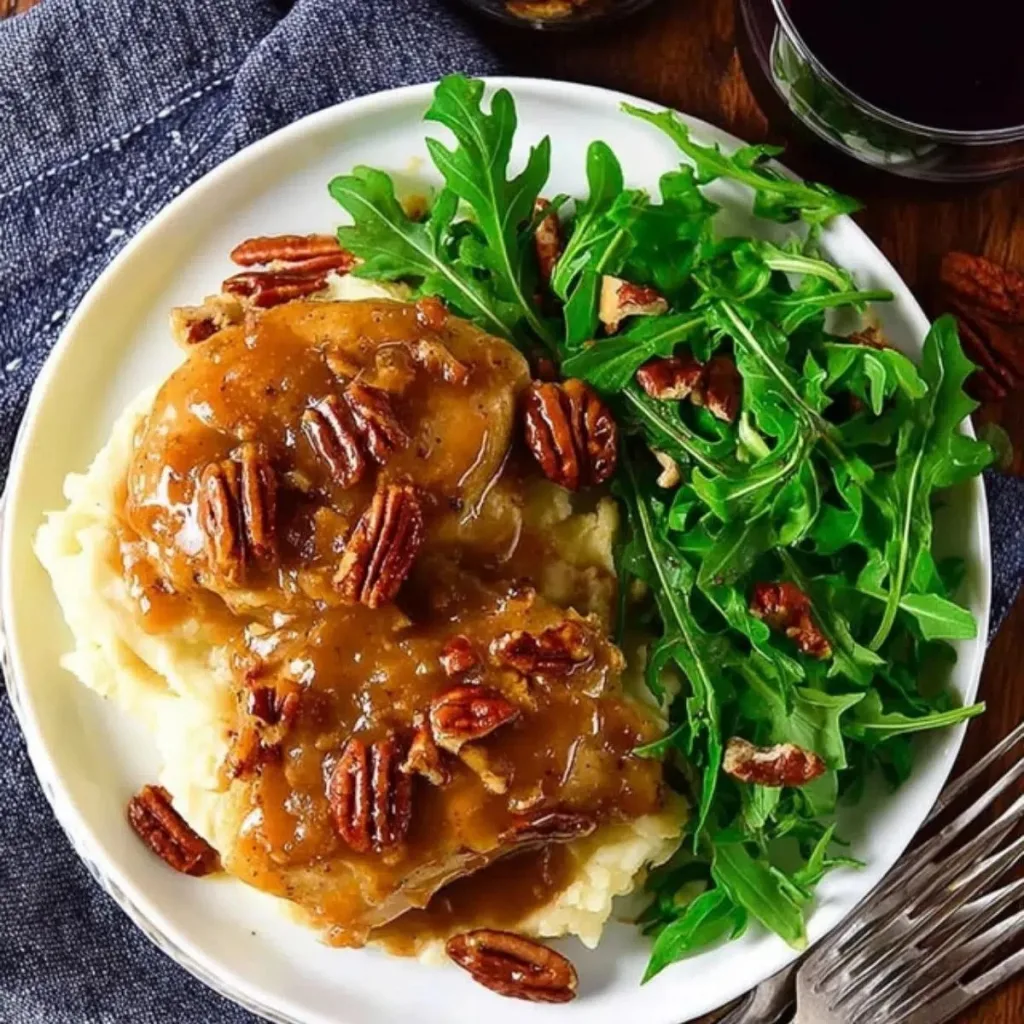 Maple Bourbon Pecan Chicken Recipe 3 Maple Bourbon Pecan Chicken