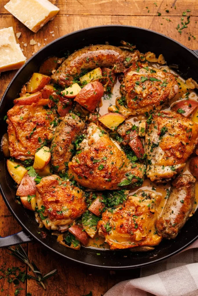 Chicken Scarpariello Recipe 1 Chicken Scarpariello Recipe