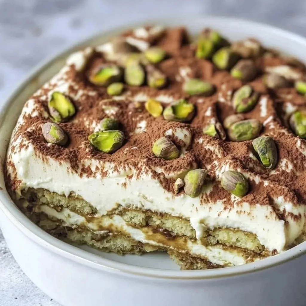 Pistachio Tiramisu Recipe 2 Pistachio Tiramisu