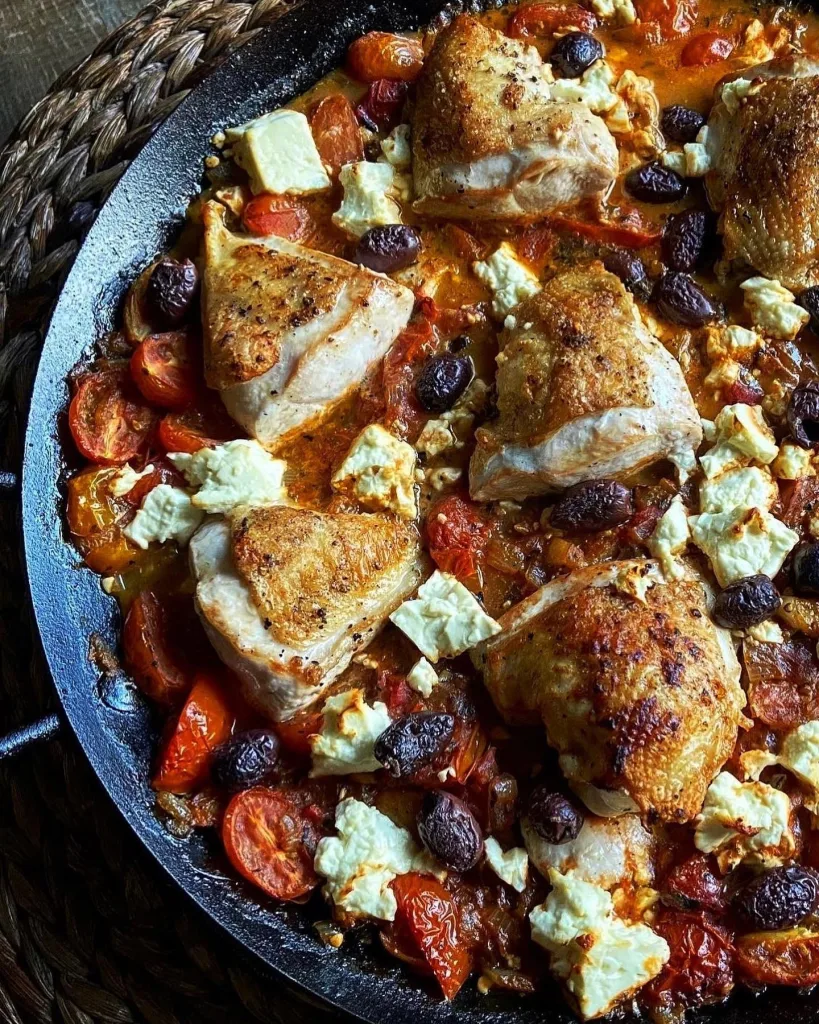 Chicken Saganaki Recipe 1 Chicken Saganaki Recipe