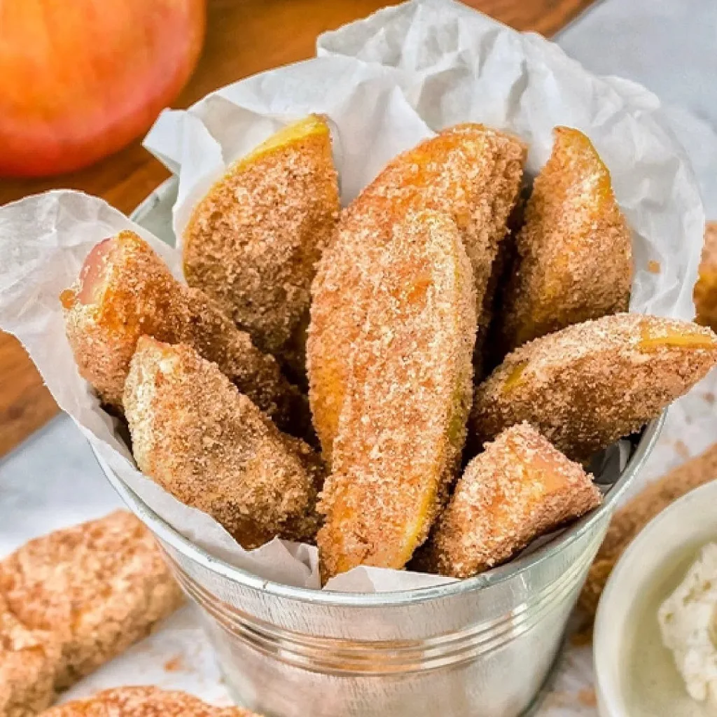 Air Fryer Apple Fries Recipe 3 Air Fryer Apple Fries
