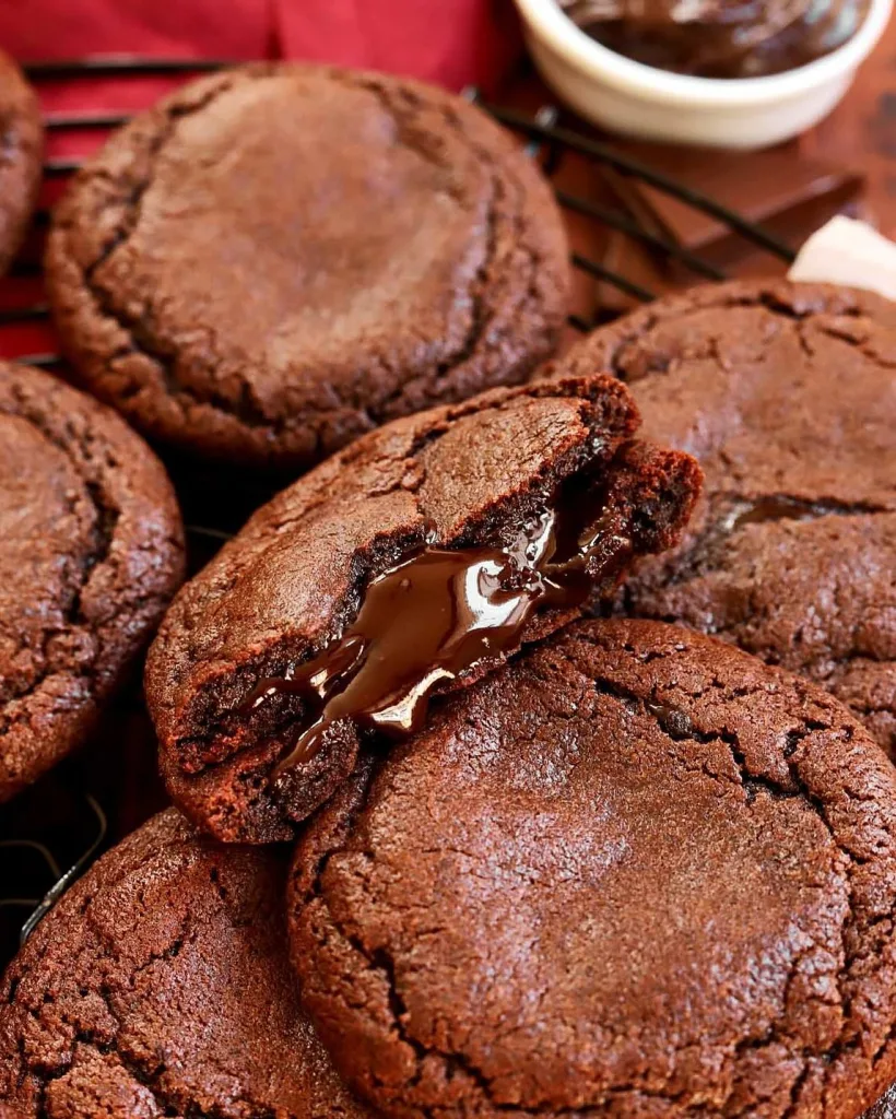 Chocolate Lava Brownie Cookies Recipe 1 Chocolate Lava Brownie Cookies Recipe