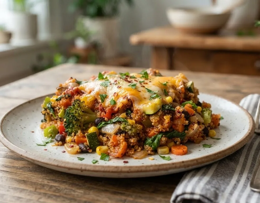 Veggie-packed Quinoa Casserole Recipe 1 Veggie-packed Quinoa Casserole