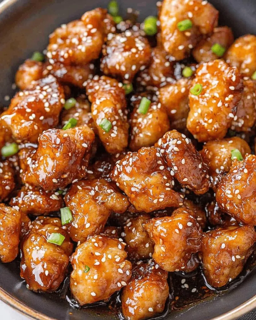 Honey Garlic Tofu