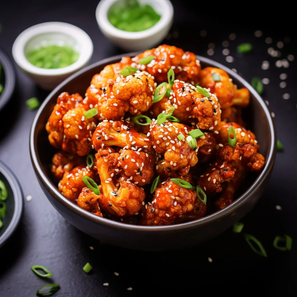 Crispy Vegan Korean Fried Cauliflower