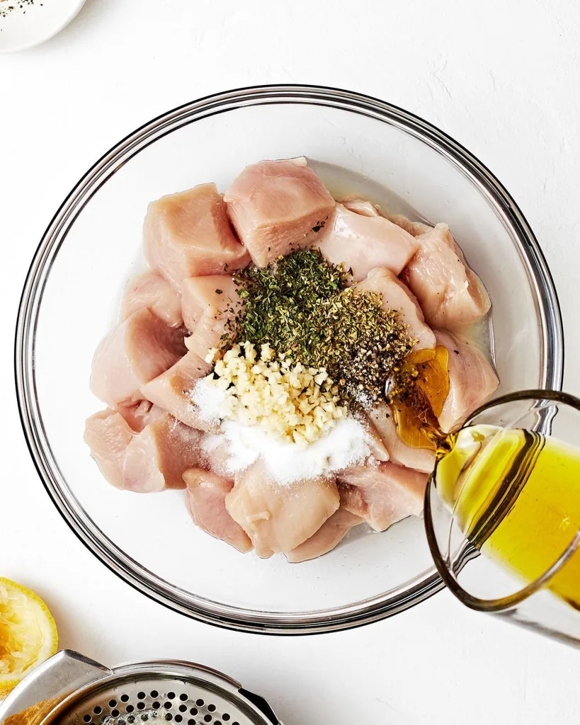 Greek Chicken Souvlaki Recipe