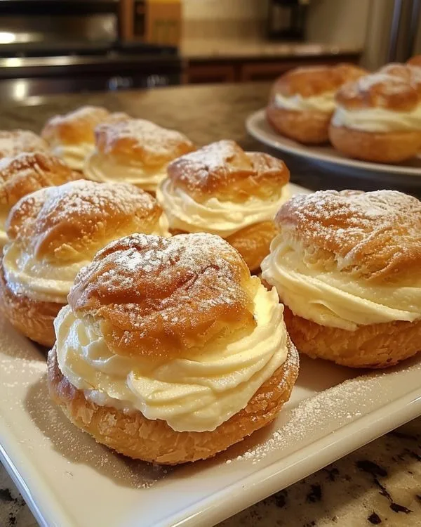 Lemon Cream Puffs Recipe 3 Lemon Cream Puffs