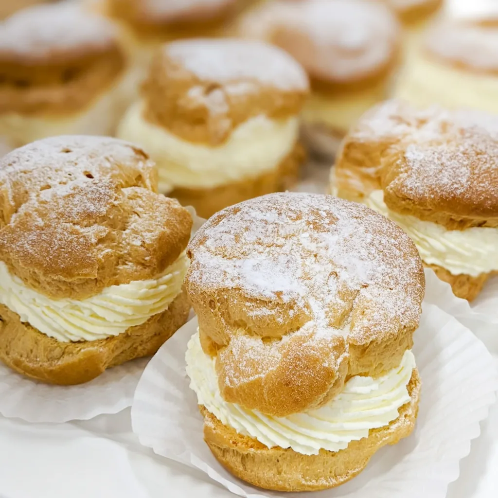 Lemon Cream Puffs Recipe 2 Lemon Cream Puffs