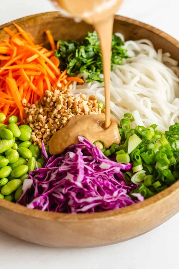 Crunchy Thai Chicken Salad with Peanut Dressing Recipe 3 Crunchy Thai Chicken Salad with Peanut Dressing