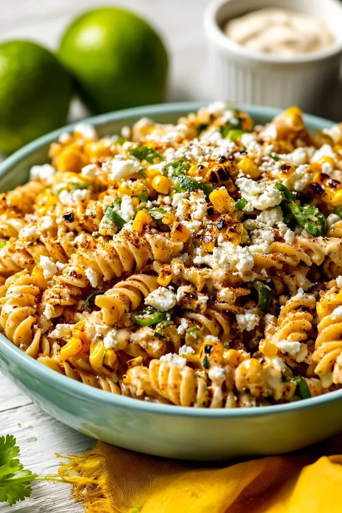 Mexican Street Corn Pasta Salad Recipe 1 Mexican Street Corn Pasta Salad Recipe