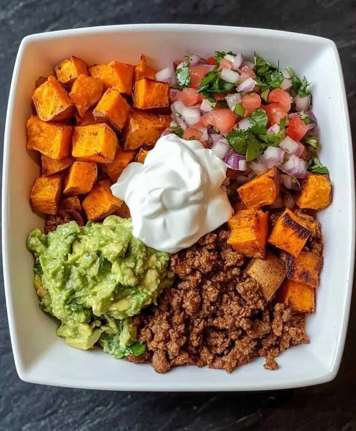 Sweet Potato Taco Bowl Recipe 1 Sweet Potato Taco Bowl