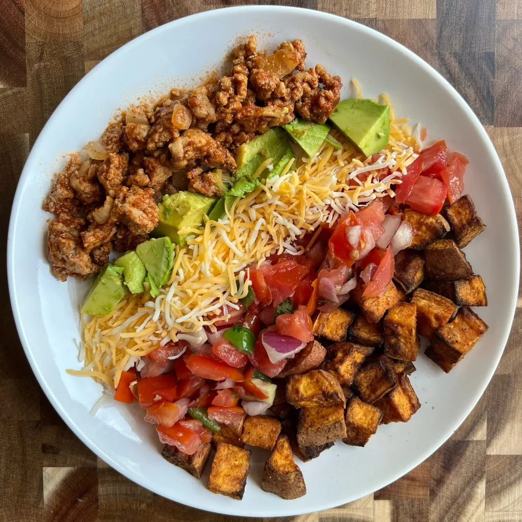 Sweet Potato Taco Bowl Recipe 2 Sweet Potato Taco Bowl