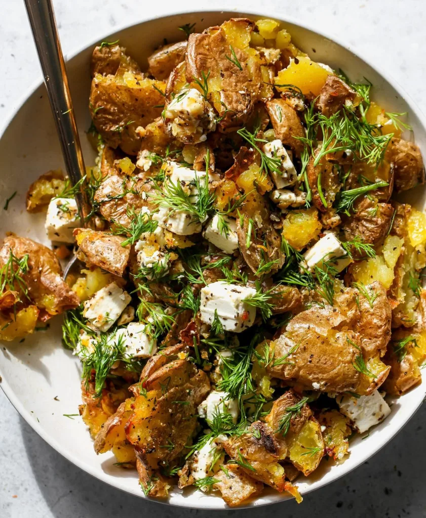 Baked Feta Potatoes Recipe 3 Baked Feta Potatoes
