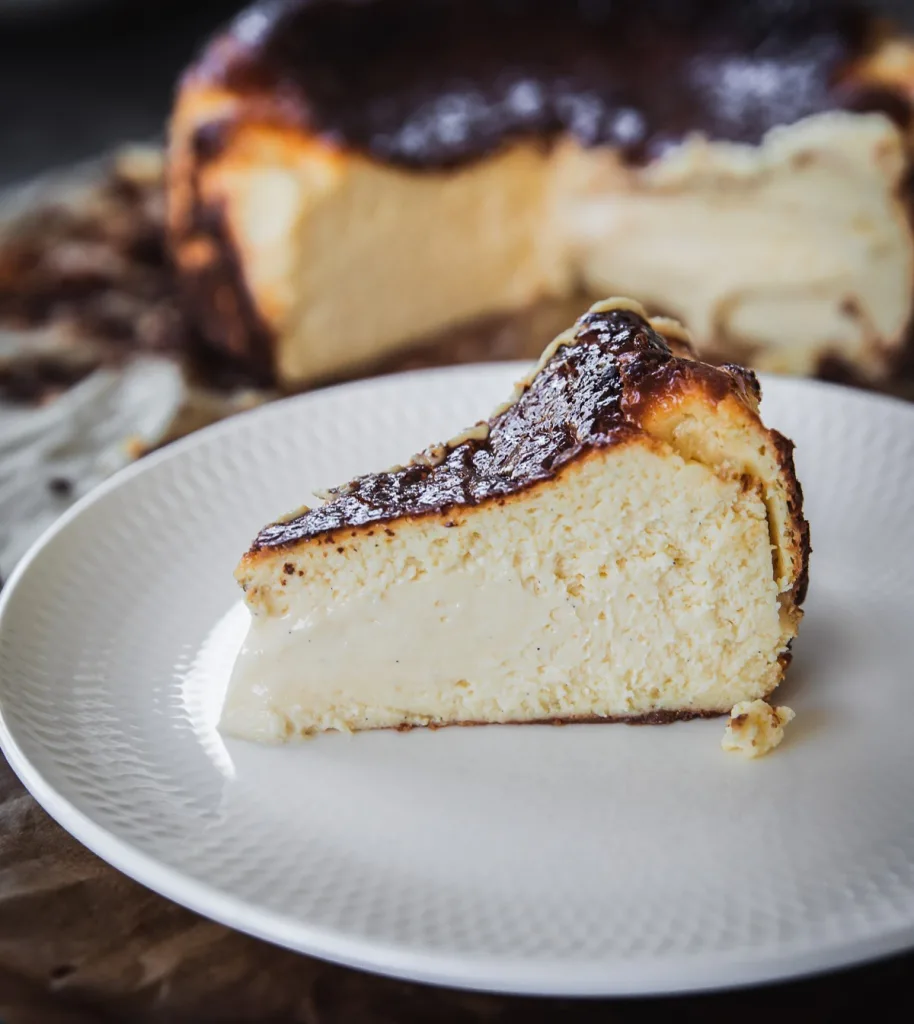 Burnt Basque Cheesecake Recipe 3 Burnt Basque Cheesecake